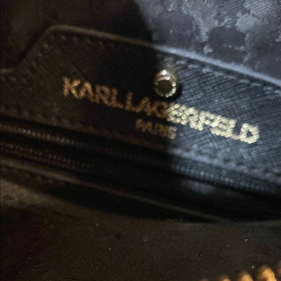 Karl Lagerfeld Brown and Black Crossbody Bag - Picture 5 of 8